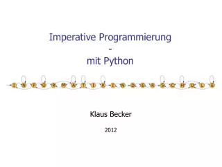 imperative programmierung mit python