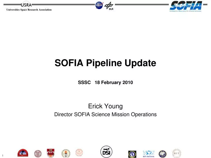 sofia pipeline update sssc 18 february 2010