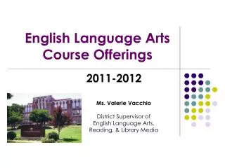 English Language Arts Course Offerings