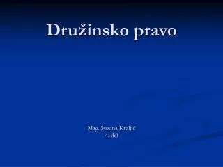 dru insko pravo