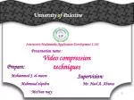 University of Palestine - slide 1