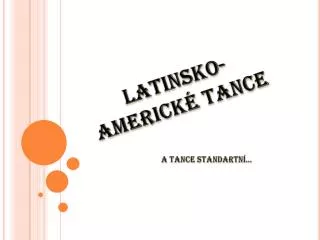 latinsko americk tance