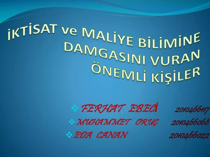 kt sat ve mal ye b l m ne damgasini vuran neml k ler