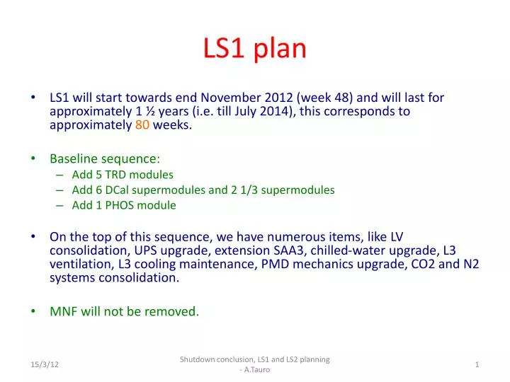ls1 plan