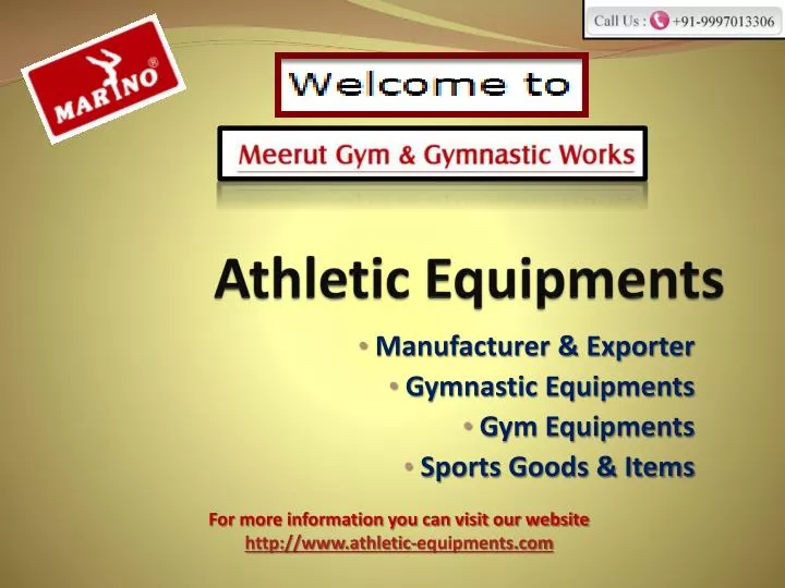 athletic equipments