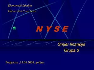 n y s e