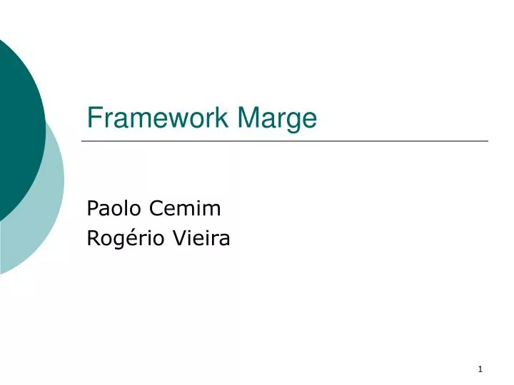 framework marge