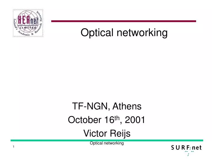 optical networking