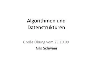 algorithmen und datenstrukturen