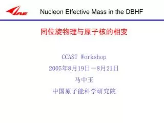 Nucleon Effective Mass in the DBHF