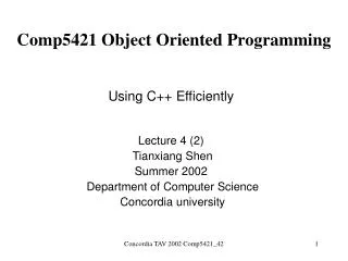 Comp5421 Object Oriented Programming