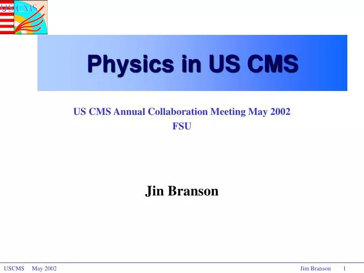 physics in us cms