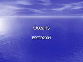 Oceans