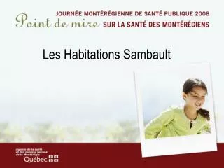 les habitations sambault
