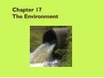 Chapter 17 The Environment - slide 1
