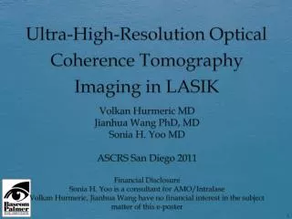 Ultra-High-Resolution Optical Coherence Tomography Imaging in LASIK