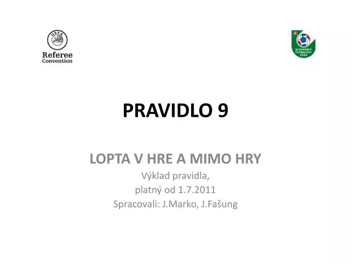 pravidlo 9