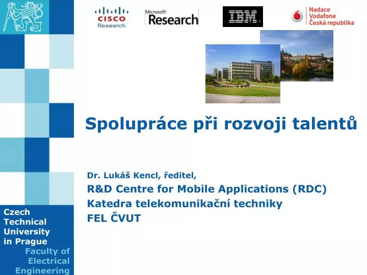 spolupr ce p i rozvoji talent