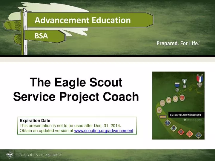 the eagle scout service project coach