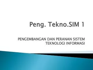 peng tekno sim 1