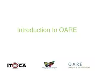 Introduction to OARE