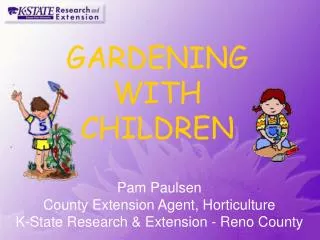 GARDENING WITH CHILDREN