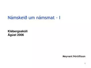 n mskei um n msmat i kl bergssk li g st 2006