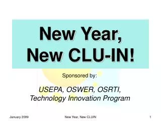 New Year, New CLU-IN!