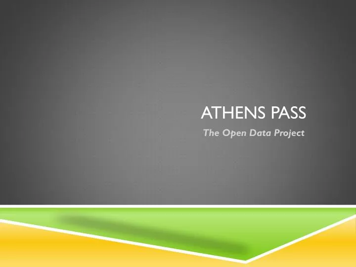 athens pass