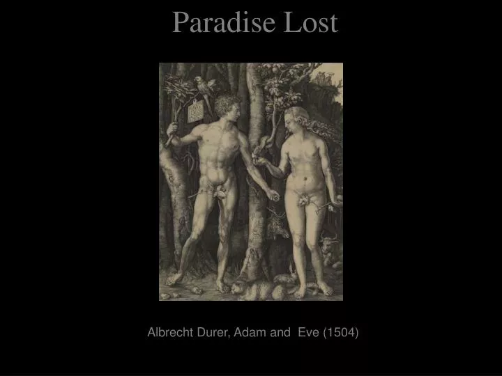 paradise lost