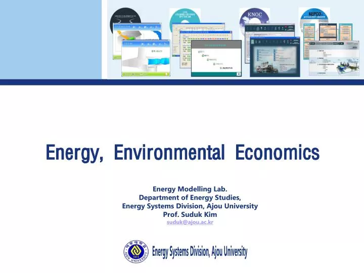 energy environmental economics