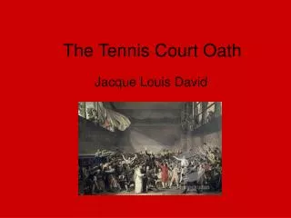 PPT The Tennis Court Oath PowerPoint Presentation free download ID