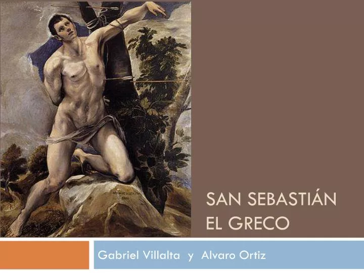 san sebasti n el greco