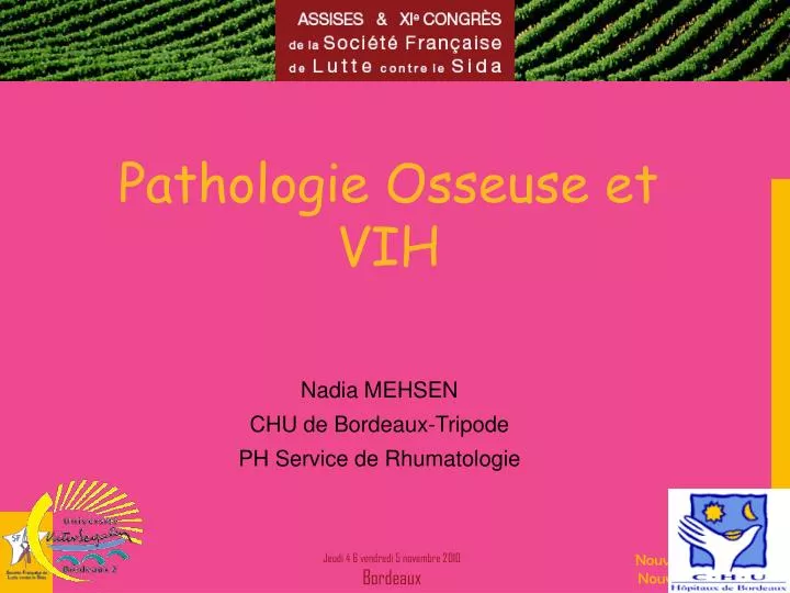 pathologie osseuse et vih