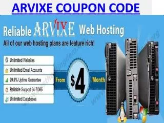 Arvixe Coupon Code: Get Upto 20% OFF & Free Domain