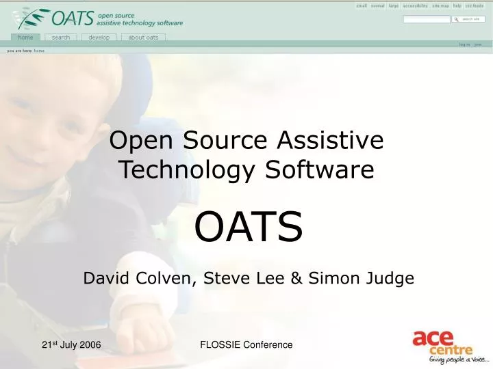open source assistive technology software