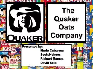 The Quaker Oats Company