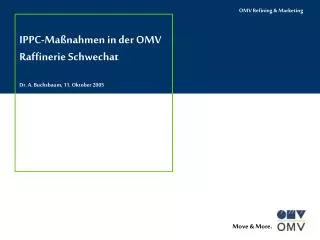 ippc ma nahmen in der omv raffinerie schwechat