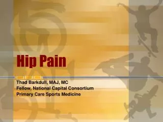 Hip Pain