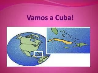 vamos a cuba