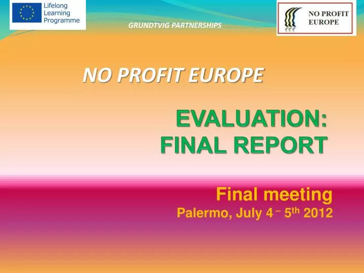 evaluation final report
