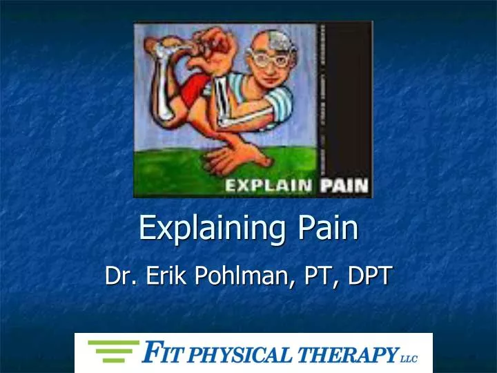 explaining pain