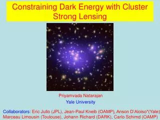 Constraining Dark Energy with Cluster Strong Lensing