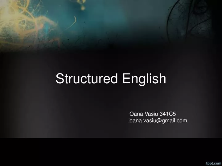 structured english