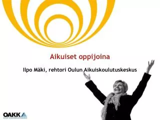 aikuiset oppijoina
