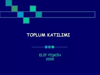 toplum katilimi