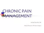 CHRONIC PAIN MANAGEMENT