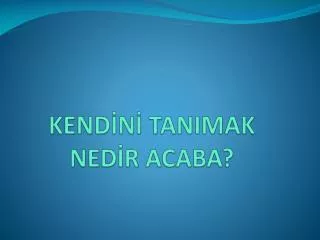 kend n tanimak ned r acaba