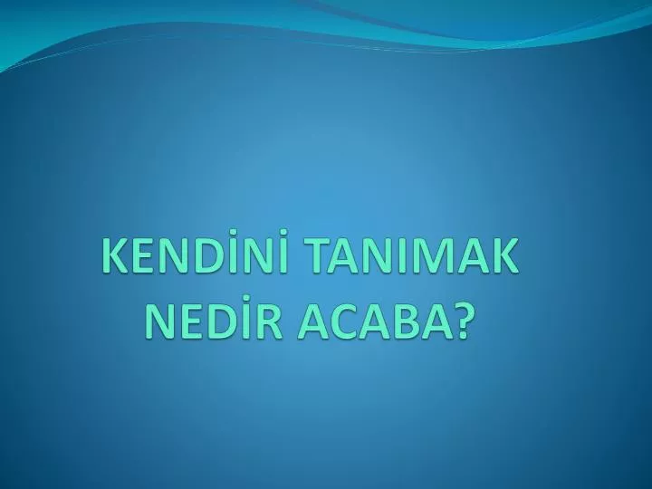 kend n tanimak ned r acaba