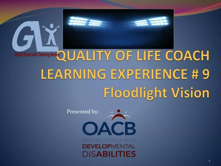 quality of life coach learning experience 9 floodlight vision